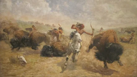 Caza de búfalos